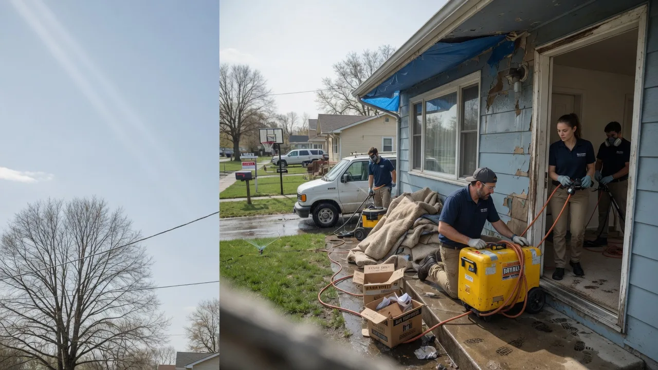 Basement Flood Cleanup in Cecil, PA near me